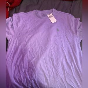 Purple ralph lauren shirt